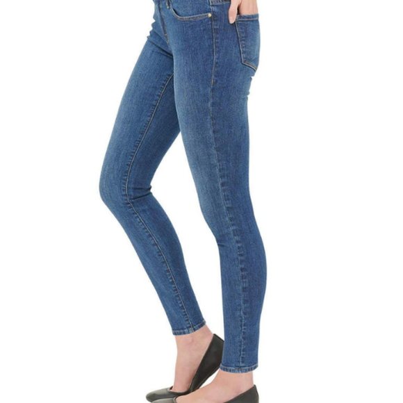 NWT Tommy Hilfiger Womens Mid Rise Skinny Jeans 4 - Picture 2 of 4